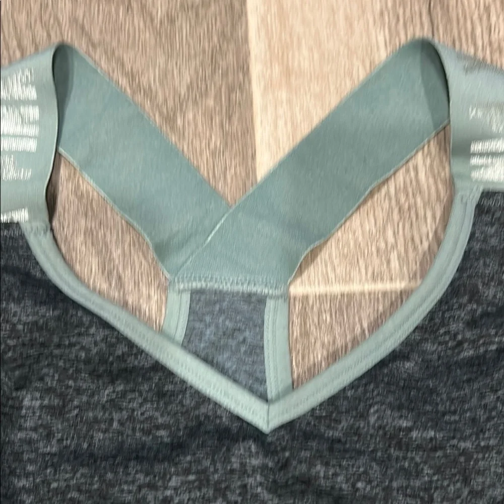 Women's Gray Sports Bra - Picture 3 of 7